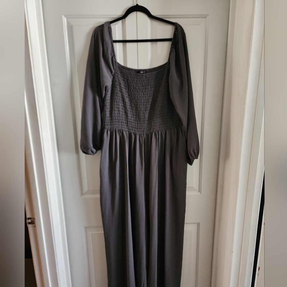 Elegant Gray Women's Jumpsuit